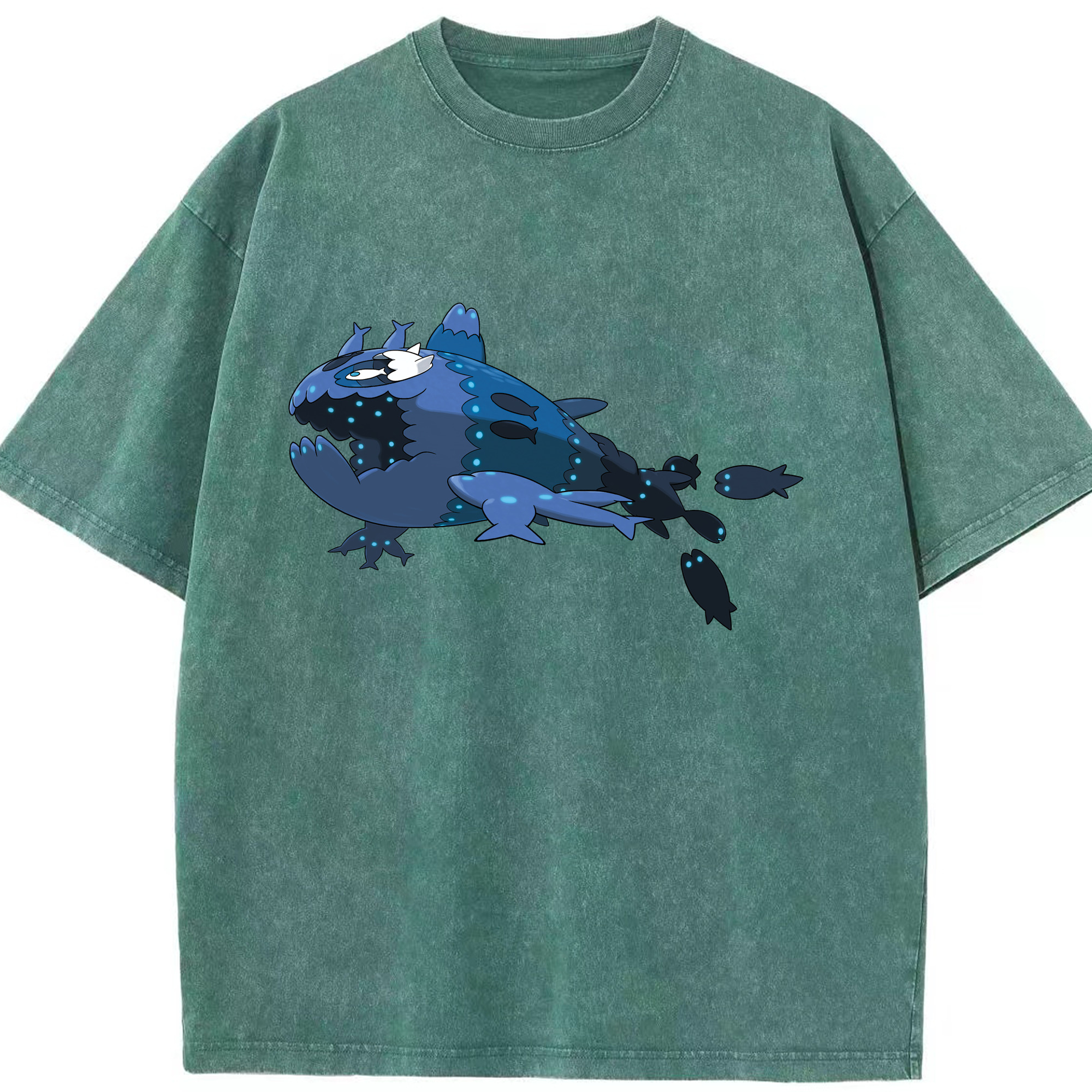 （画像用） ポケットモンスター Pokémon 綿100% ヴィンテージ風 半袖Tシャツ（フロントプリント）
